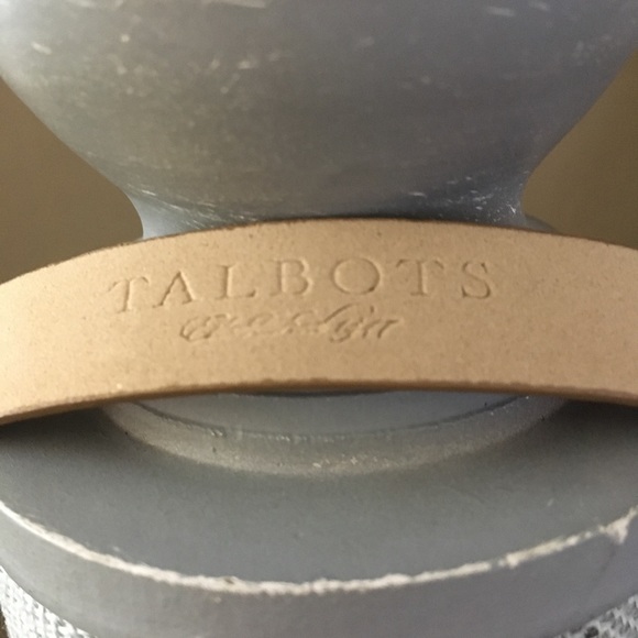 Talbots Skinny Leather Belt - Picture 6 of 6